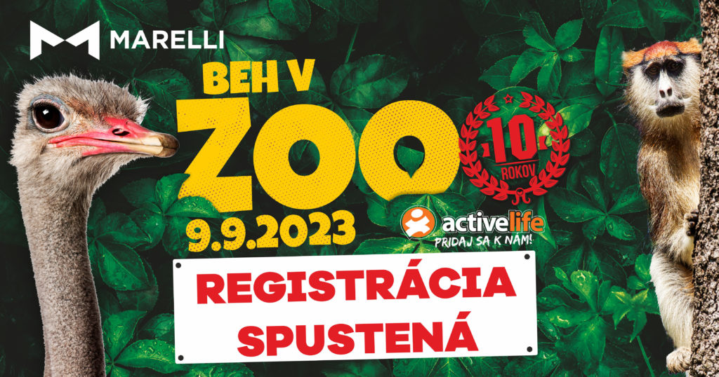 registracia spustena beh v zoo 2023
